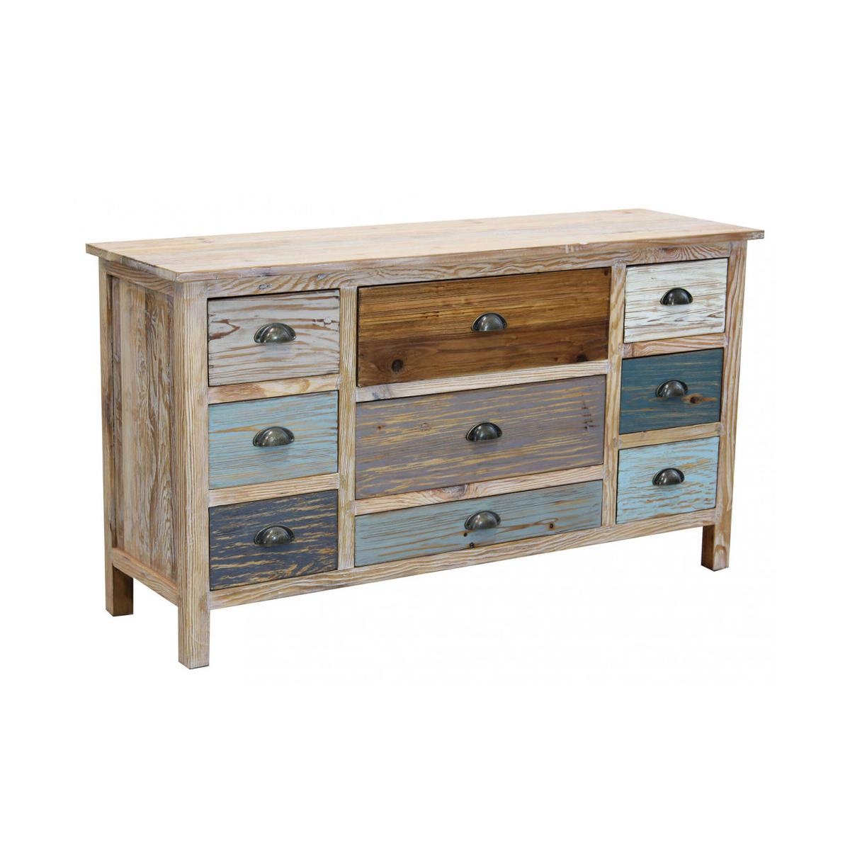 Shabby chic houten ladekast Denny