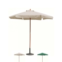 Ronde tuinparasol Ø2,5m met houten middenpaal Fantasy Aanbieding
