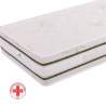 Eenpersoons memory foam multilayer matras 90x200x25 cm Superior Model