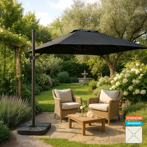 Tuinparasol met verstelbare...
