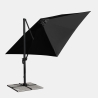 Vierkante aluminium zweefparasol 3x3 m Paradise Noir Catalogus