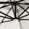 Vierkante tuinparasol Paradise met ledverlichting 3x3 m Keuze