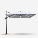 Vierkante tuinparasol Paradise met ledverlichting 3x3 m Catalogus