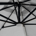 Parasol Paradise Brown Light met ledverlichting, 3x3m Keuze