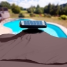 Parasol Paradise Brown Light met ledverlichting, 3x3m Karakteristieken