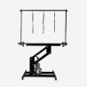 Hydraulisch verstelbare hondentrimtafel 61 x 110 x 145 - 183,5 cm Griffon Keuze