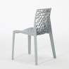 Set van 22 gekleurde polypropyleen stoelen Grand Soleil Gruvyer 
