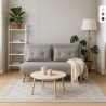 2-zits stoffen slaapbank in Scandinavische stijl Elettra Aanbieding