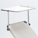 Aluminium ligbed met dak Nettuno 