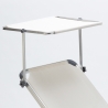 Aluminium ligbed met dak Nettuno 