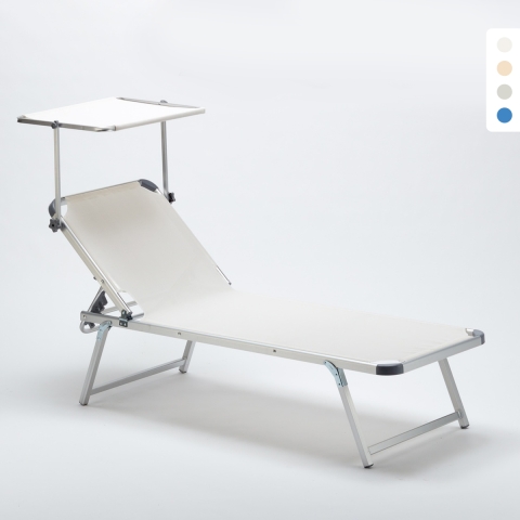 Aluminium ligbed met dak Nettuno Aanbieding