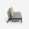 2-zits modern design stoffen slaapbank Bellamy Aanbod