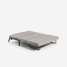 2-zits modern design stoffen slaapbank Bellamy Kortingen