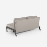 2-zits modern design stoffen slaapbank Bellamy Catalogus