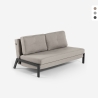 2-zits modern design stoffen slaapbank Bellamy Aanbieding