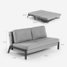 2-zits modern design stoffen slaapbank Bellamy 
