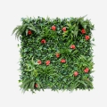 Kunstmatige altijdgroene haag 100x100 cm met 3D effect planten Lemox Aanbieding