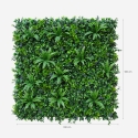 Realistische kunstmatige haag 3D paneel 100x100 cm Farnuk Kortingen
