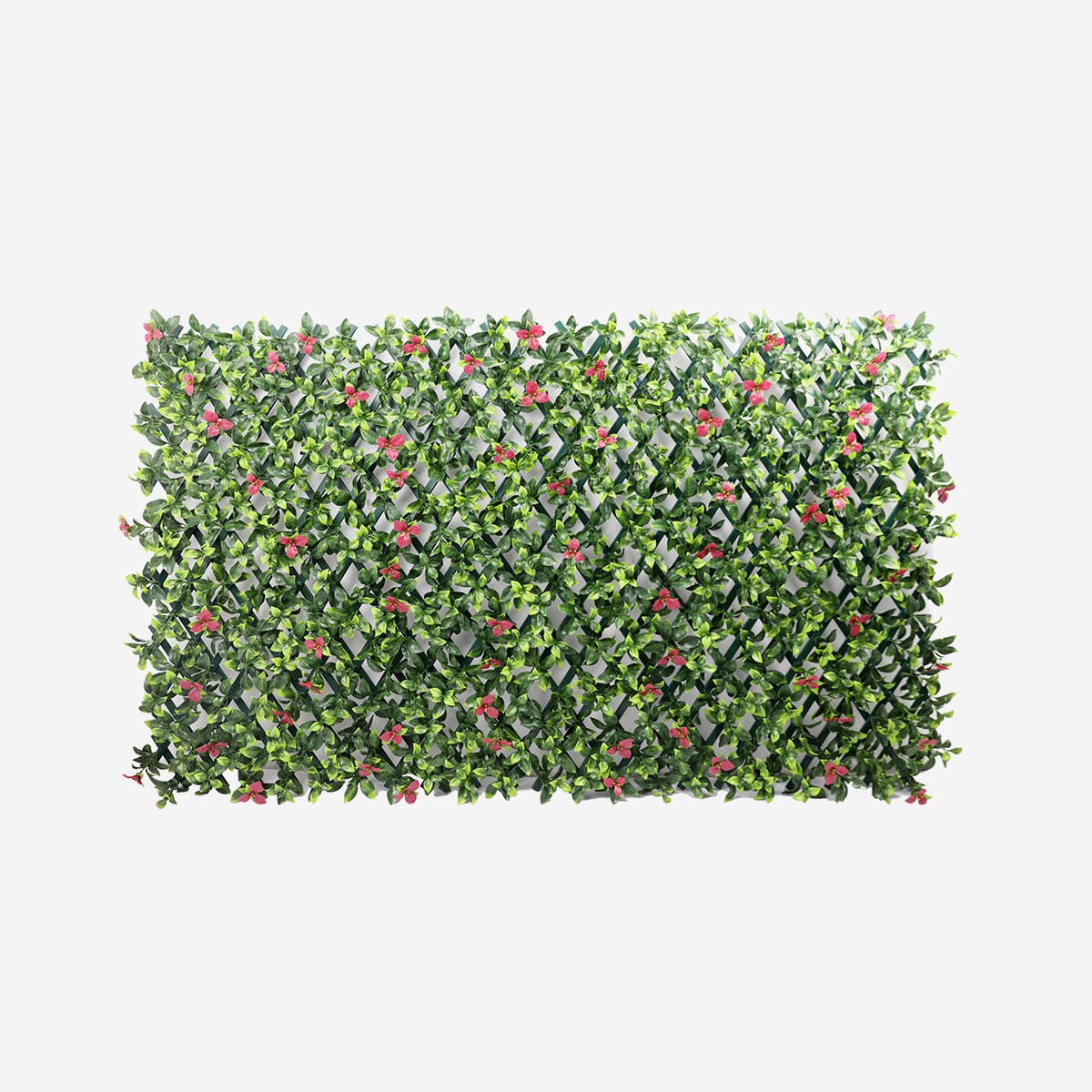 Kunstmatige tuinhaag met uitschuifbaar traliewerk 200x100 cm Salix Aanbieding