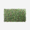 Kunstmatige tuinhaag met uitschuifbaar traliewerk 200x100 cm Salix Aanbieding
