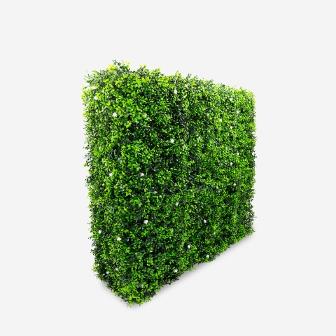 Kunstmatige groenblijvende buxus heg 108x33x106 cm Ulmus Aanbieding