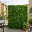 Kunstmatige groenblijvende buxus heg 108x33x106 cm Ulmus Verkoop