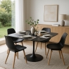 Vierkante tafel met afgeronde randen Lillium 100 Korting