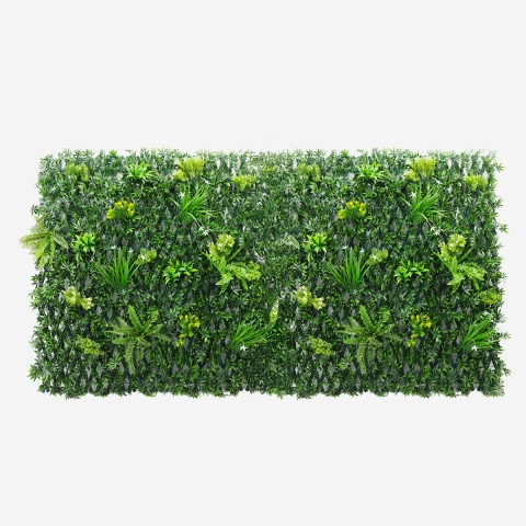 Kunstmatige uitschuifbare haag 200x100 cm Laurus Aanbieding