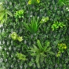 Kunstmatige uitschuifbare haag 200x100 cm Laurus Korting