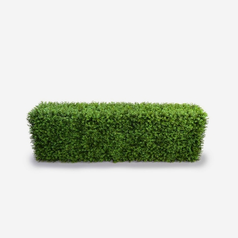 Kunstmatige buxushaag voor lage tuinschutting 158x33x56 cm Robuk Aanbieding