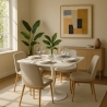 Vierkante design tafel Goblet Lillium 80 Aanbod