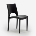 Set van 24 stapelbare polypropyleen stoelen voor bars en restaurants Paris Grand Soleil Keuze