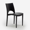 Set van 24 stapelbare polypropyleen stoelen voor bars en restaurants Paris Grand Soleil Keuze
