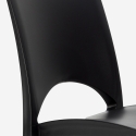 Set van 24 stapelbare polypropyleen stoelen voor bars en restaurants Paris Grand Soleil Afmetingen