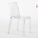 Set van 18 transparante Grand Soleil Cristal Light stoelen voor horeca of thuis Aanbieding