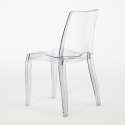 Set van 18 transparante Grand Soleil Cristal Light stoelen voor horeca of thuis 