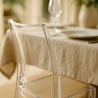 Set van 18 transparante Grand Soleil Cristal Light stoelen voor horeca of thuis Prijs