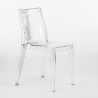 Grand Soleil stapelbare transparante polycarbonaat stoelen Hypnotic Aanbod