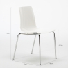 Set van 12 stoelen met stalen poten Grand Soleil Lollipop 