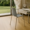 Set van 12 stoelen met stalen poten Grand Soleil Lollipop Korting