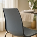Set van 12 stoelen met stalen poten Grand Soleil Lollipop Catalogus