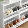 Schoenenkast met 4 deuren voor 8 paar schoenen Botes Aankoop