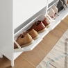 Schoenenkast met 4 deuren voor 8 paar schoenen Botes 