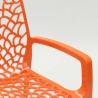 Polypropyleen stoelen armleuningen tuin cafès Grand Soleil Gruvyer Arm Aankoop