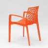 Polypropyleen stoelen armleuningen tuin cafès Grand Soleil Gruvyer Arm Prijs