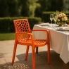 Polypropyleen stoelen armleuningen tuin cafès Grand Soleil Gruvyer Arm Korting