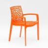 Polypropyleen stoelen armleuningen tuin cafès Grand Soleil Gruvyer Arm Karakteristieken