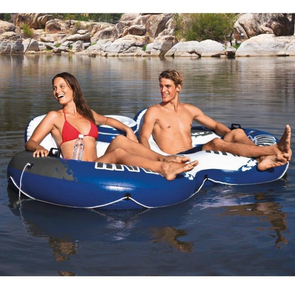 Intex 58837 River Run 2 tweepersoons drijvende lounge zwembanden