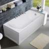 Acryl hars ingebouwde badkuip met glasvezel design panelen Ozone Verkoop