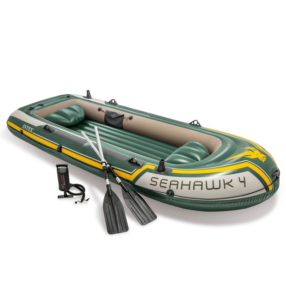 Opblaasbare rubberboot Intex 68351 Seahawk voor 4 personen